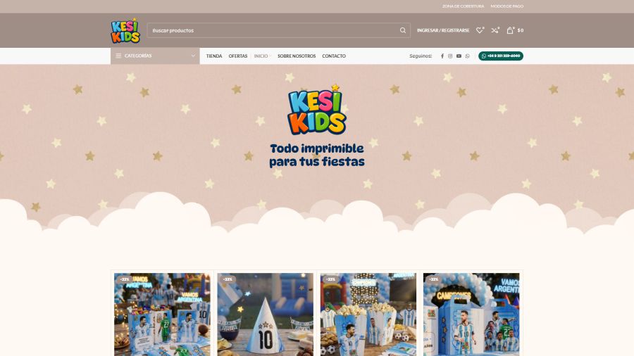 Nubefan NubeARG 2608160244 kesi kids Kesi Kids - Imagen 1